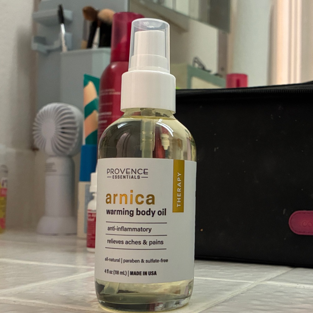 Arnica Warming Body Oil - Clear